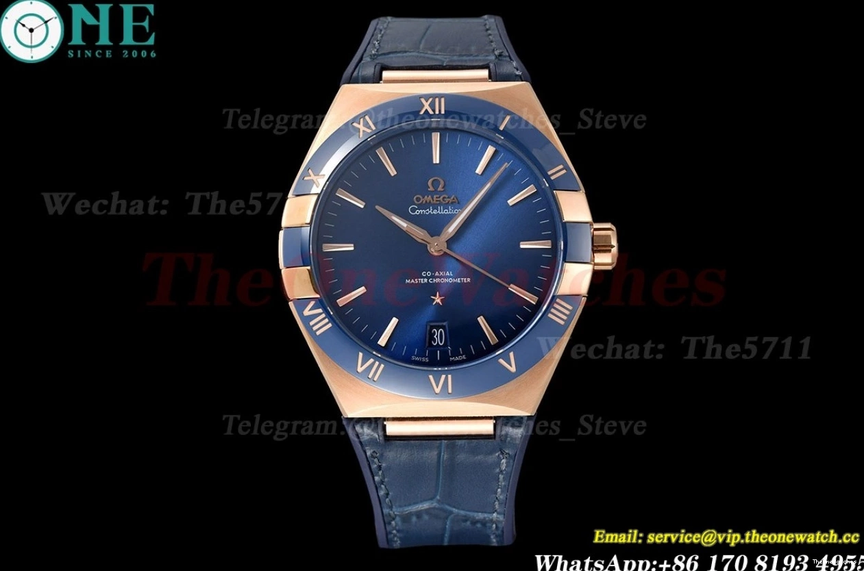 Blue 41mm BLSF LE 2020 Dial Constellation A8900 RG 0105